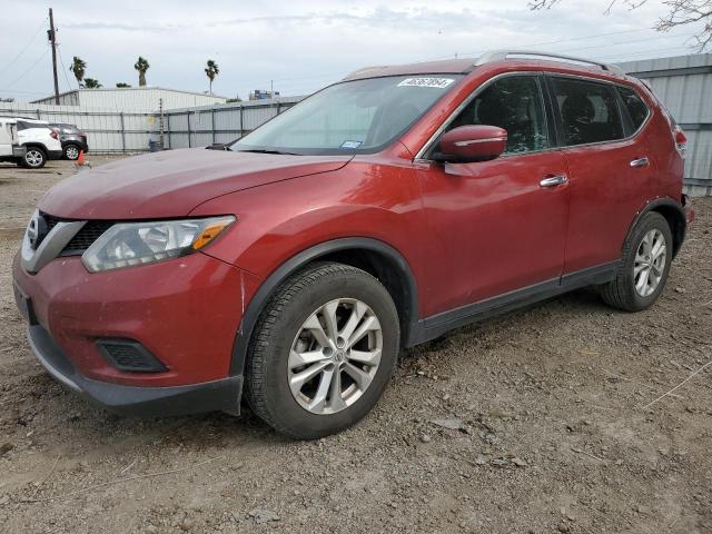 5N1AT2MT1EC750827 - 2014 NISSAN ROGUE S RED photo 1