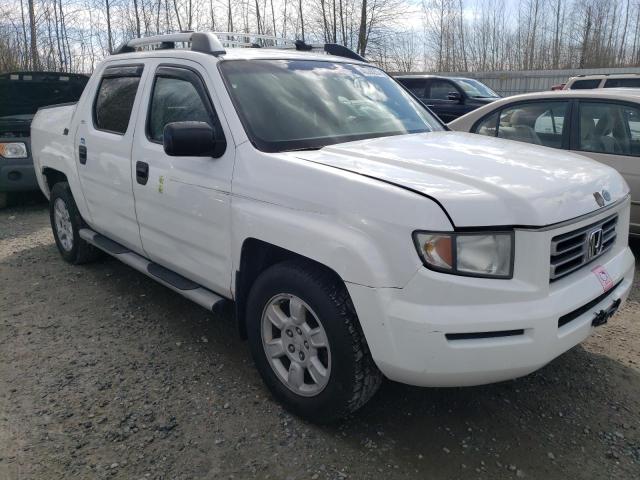 2HJYK16296H569392 - 2006 HONDA RIDGELINE RT WHITE photo 4