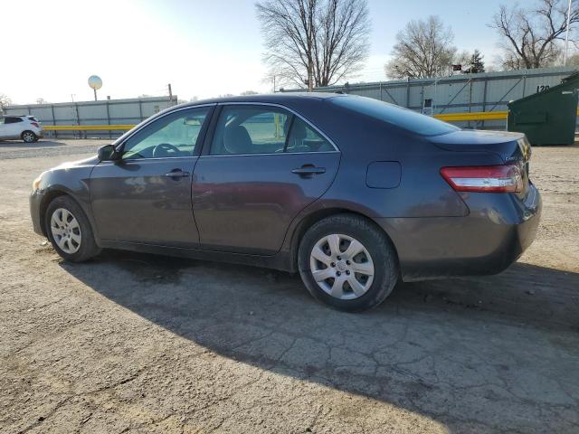 4T4BF3EK7BR215553 - 2011 TOYOTA CAMRY BASE GRAY photo 2