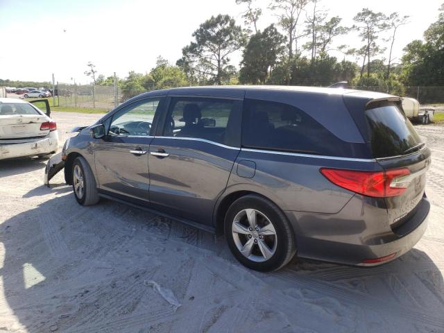 5FNRL6H77JB075140 - 2018 HONDA ODYSSEY EXL GRAY photo 2