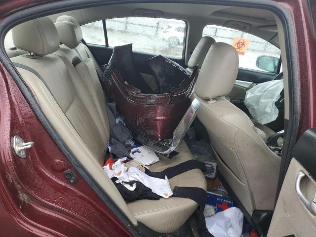 2HGFB2F90FH538287 - 2015 HONDA CIVIC EXL MAROON photo 10