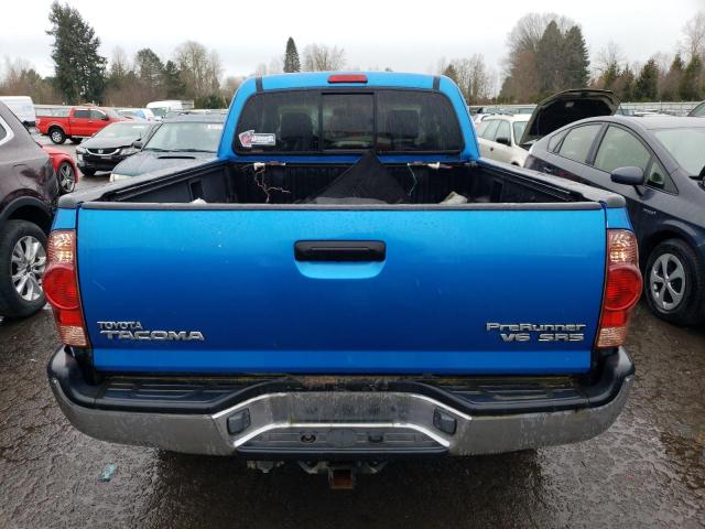 5TETU62N06Z260047 - 2006 TOYOTA TACOMA PRERUNNER ACCESS CAB BLUE photo 6