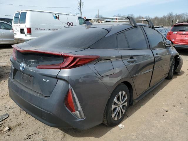 JTDKAMFP1N3219010 - 2022 TOYOTA PRIUS PRIM LE GRAY photo 3