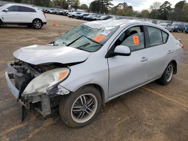 3N1CN7AP8EL833397 - 2014 NISSAN VERSA S SILVER photo 1