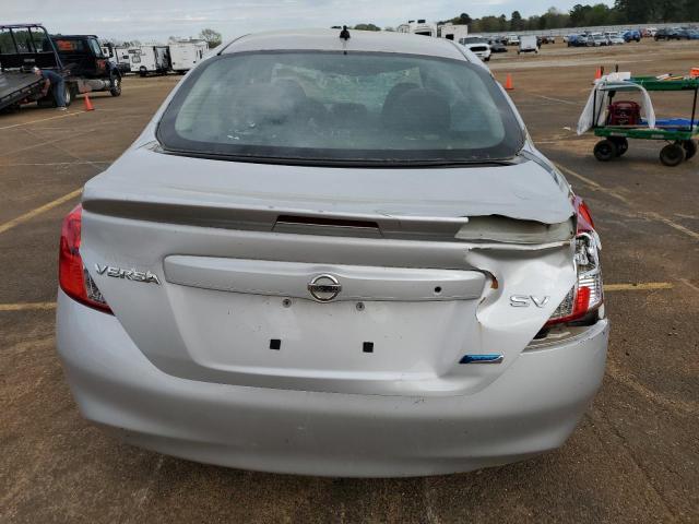 3N1CN7AP8EL833397 - 2014 NISSAN VERSA S SILVER photo 6