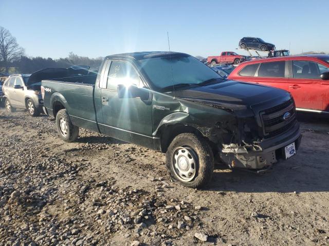 1FTMF1EM9DKF00671 - 2013 FORD F150 GREEN photo 4