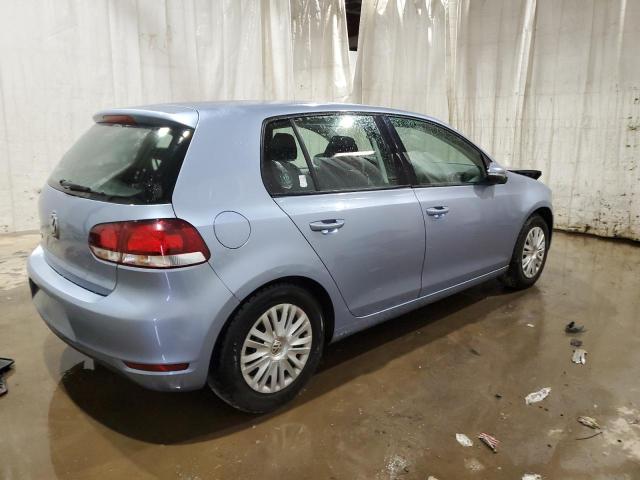 WVWDB7AJXAW416020 - 2010 VOLKSWAGEN GOLF BLUE photo 3