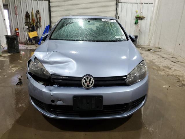 WVWDB7AJXAW416020 - 2010 VOLKSWAGEN GOLF BLUE photo 5