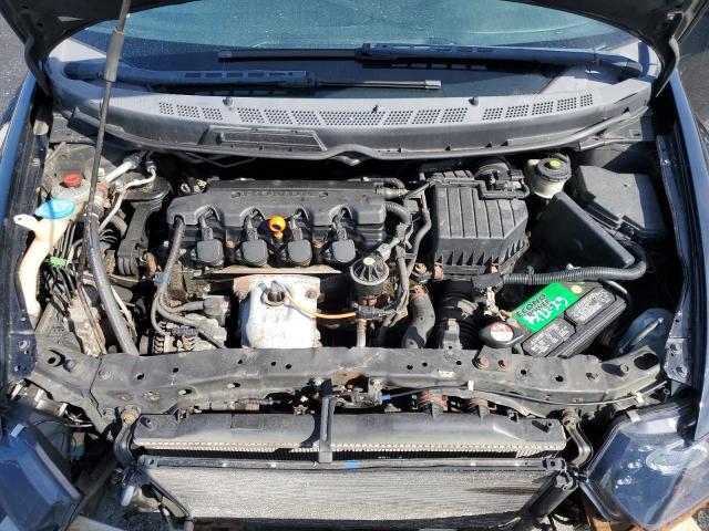 2HGFG12999H527648 - 2009 HONDA CIVIC EXL შავი ფოტო 11