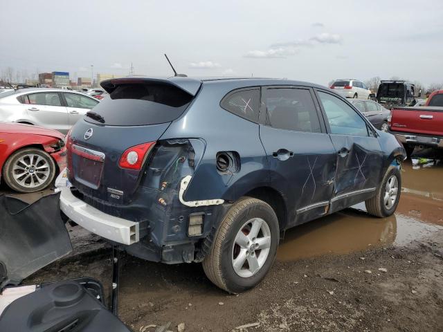 JN8AS5MV8DW134862 - 2013 NISSAN ROGUE S BLUE photo 3