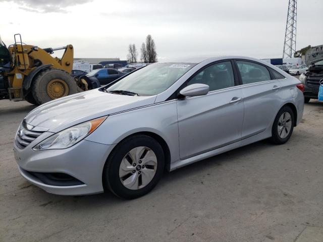 5NPEB4AC3EH826187 - 2014 HYUNDAI SONATA GLS SILVER photo 1