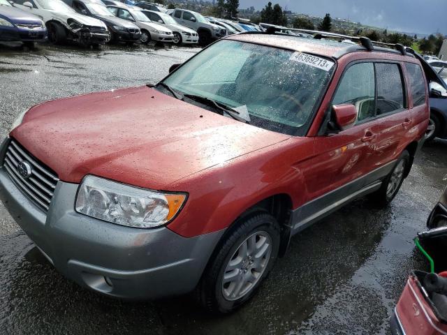 JF1SG67697H702241 - 2007 SUBARU FORESTER 2.5X LL BEAN RED photo 1