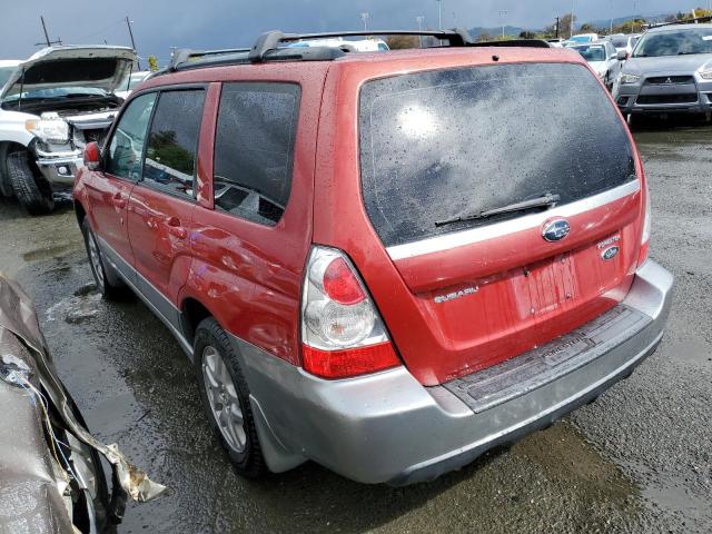 JF1SG67697H702241 - 2007 SUBARU FORESTER 2.5X LL BEAN RED photo 2