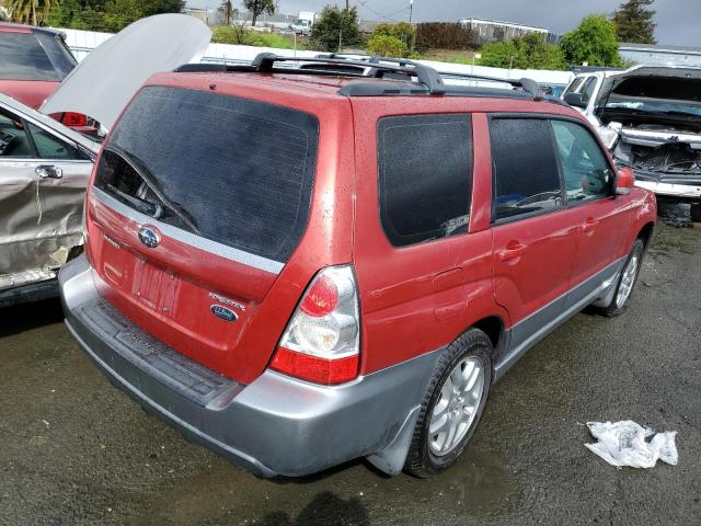 JF1SG67697H702241 - 2007 SUBARU FORESTER 2.5X LL BEAN RED photo 3