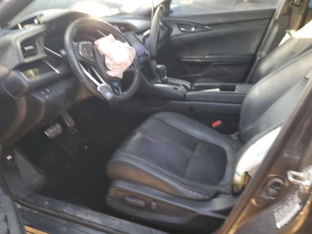 SHHFK7H94LU208340 - 2020 HONDA CIVIC SPORT TOURING GRAY photo 7