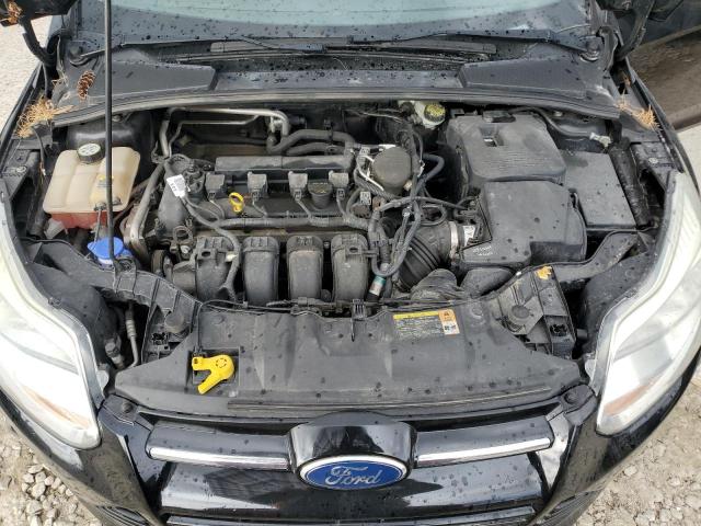 1FAHP3H2XCL288575 - 2012 FORD FOCUS SEL BLACK photo 11