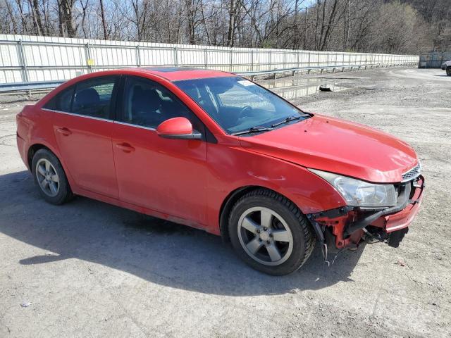 1G1PC5SB7E7484502 - 2014 CHEVROLET CRUZE LT RED photo 4