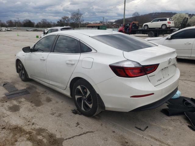 19XZE4F5XME008669 - 2021 HONDA INSIGHT EX WHITE photo 2