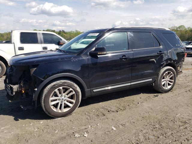 1FM5K7D87GGA82945 - 2016 FORD EXPLORER XLT BLACK photo 1