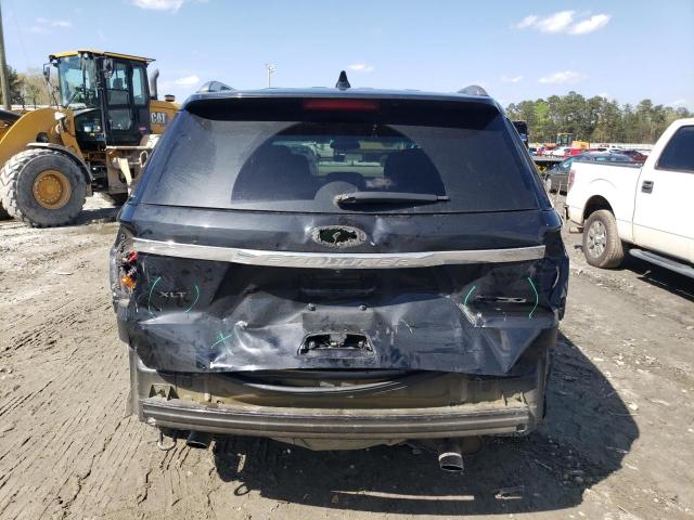 1FM5K7D87GGA82945 - 2016 FORD EXPLORER XLT BLACK photo 6