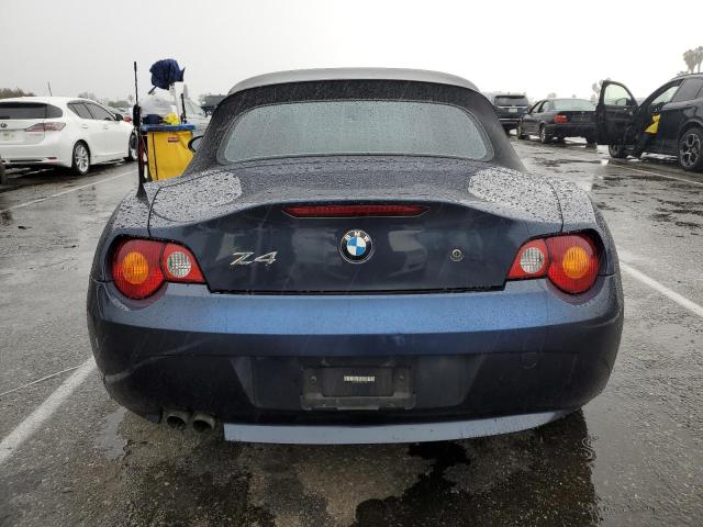 4USBT33534LS50145 - 2004 BMW Z4 2.5 BLUE photo 6