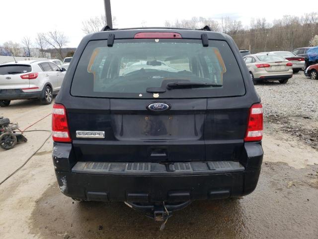 1FMCU0C79CKA03140 - 2012 FORD ESCAPE XLS BLACK photo 6