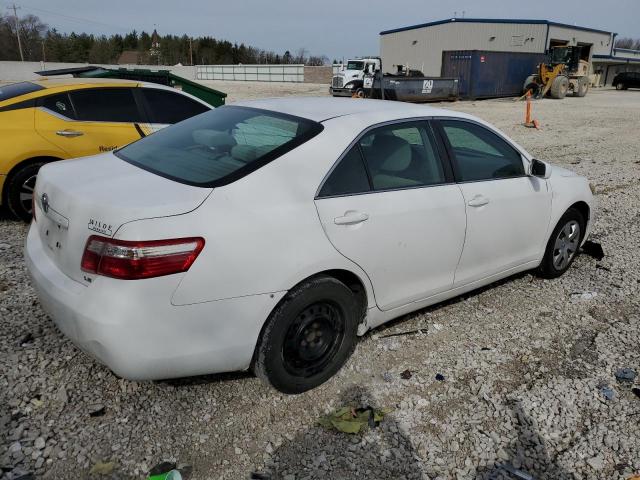 4T4BE46KX9R131258 - 2009 TOYOTA CAMRY BASE WHITE photo 3