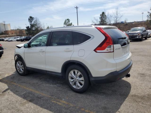 5J6RM3H74EL041469 - 2014 HONDA CR-V EXL WHITE photo 2