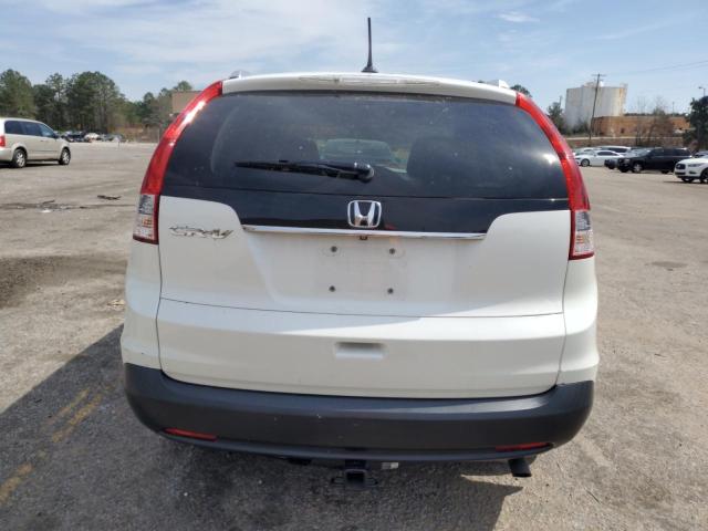 5J6RM3H74EL041469 - 2014 HONDA CR-V EXL WHITE photo 6