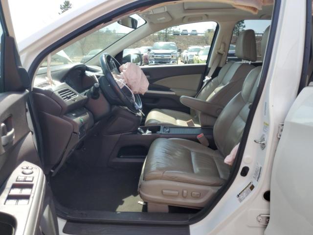 5J6RM3H74EL041469 - 2014 HONDA CR-V EXL WHITE photo 7