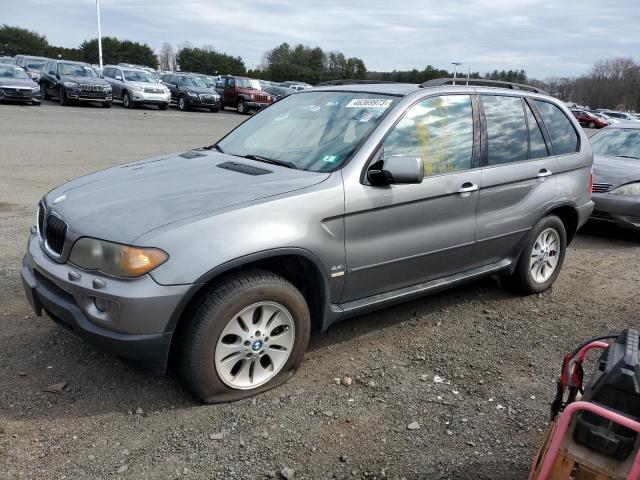 5UXFB53524LV06053 - 2004 BMW X5 4.4I GRAY photo 1