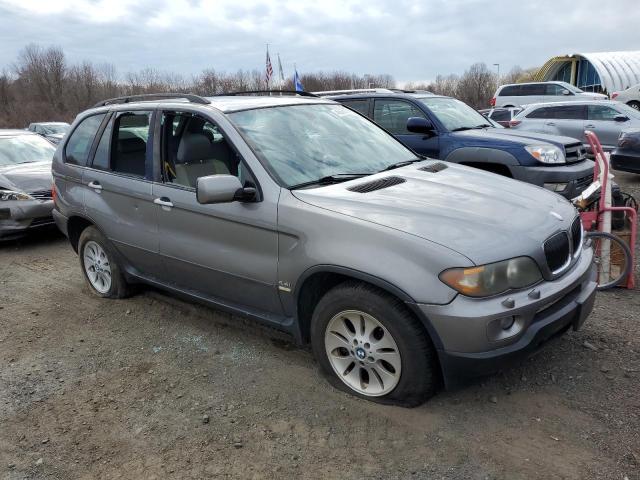 5UXFB53524LV06053 - 2004 BMW X5 4.4I GRAY photo 4