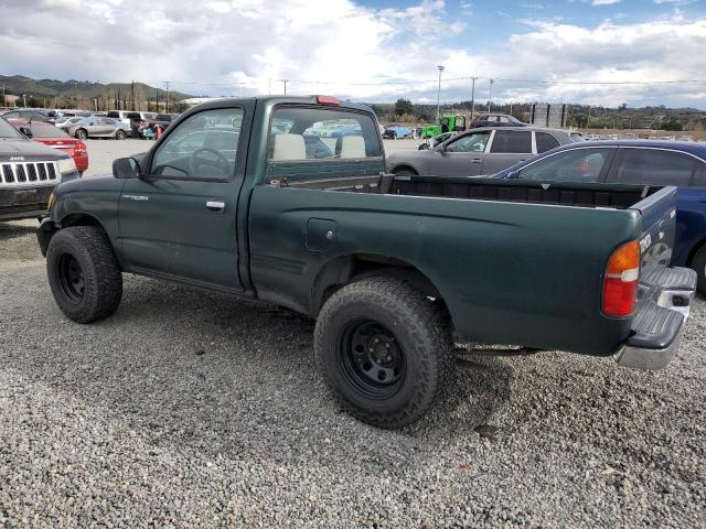 4TANL42N3XZ567561 - 1999 TOYOTA TACOMA GREEN photo 2