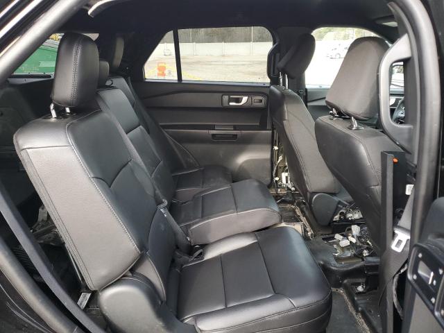 1FM5K8AB1PGA35755 - 2023 FORD EXPLORER POLICE INTERCEPTOR Սև լուսանկար 10