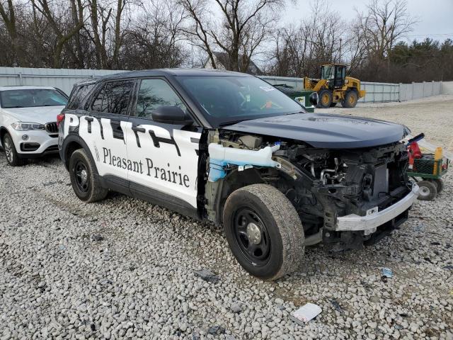 1FM5K8AB1PGA35755 - 2023 FORD EXPLORER POLICE INTERCEPTOR Սև լուսանկար 4