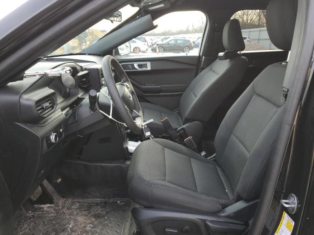 1FM5K8AB1PGA35755 - 2023 FORD EXPLORER POLICE INTERCEPTOR Սև լուսանկար 7