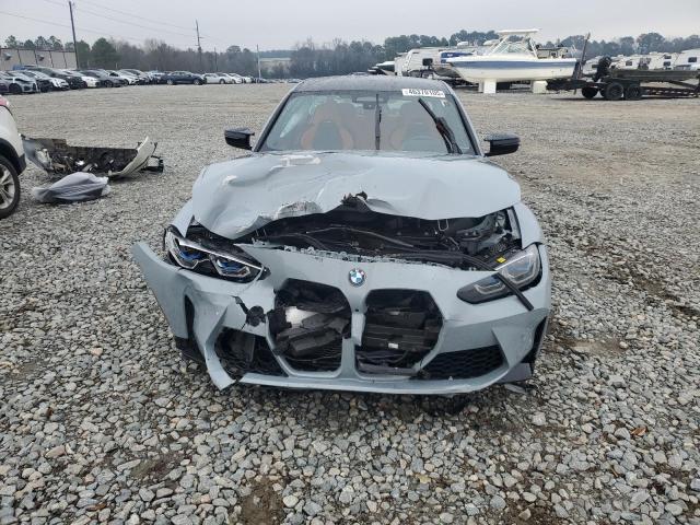 WBS33AY03MFK99445 - 2021 BMW M3 COMPETITION GRAY photo 5