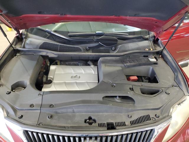 JTJBK1BA6A2403661 - 2010 LEXUS RX 350 RED photo 11