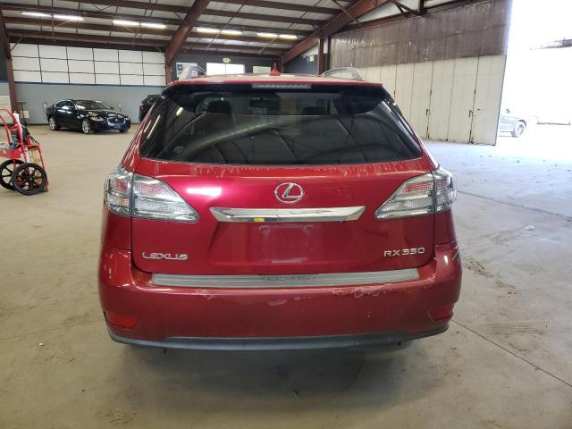 JTJBK1BA6A2403661 - 2010 LEXUS RX 350 RED photo 6