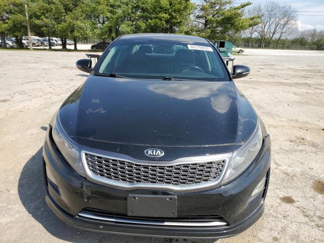 KNAGN4AD0E5076012 - 2014 KIA OPTIMA HYBRID BLACK photo 5