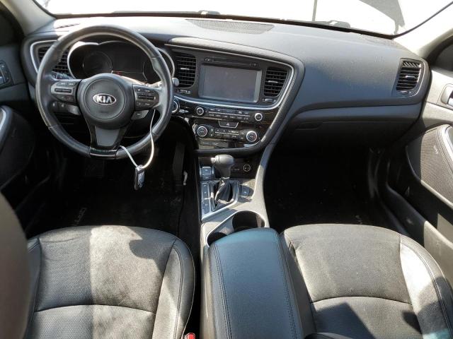 KNAGN4AD0E5076012 - 2014 KIA OPTIMA HYBRID BLACK photo 8