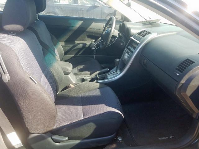 JTKDE167780254127 - 2008 TOYOTA SCION TC BLACK photo 5