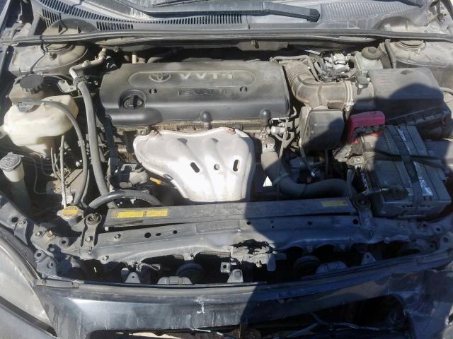 JTKDE167780254127 - 2008 TOYOTA SCION TC BLACK photo 7