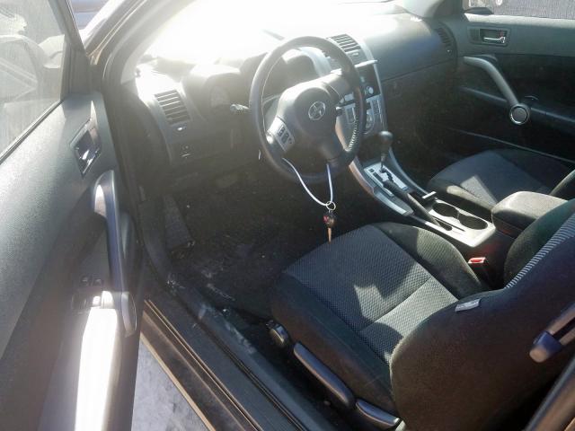 JTKDE167780254127 - 2008 TOYOTA SCION TC BLACK photo 9