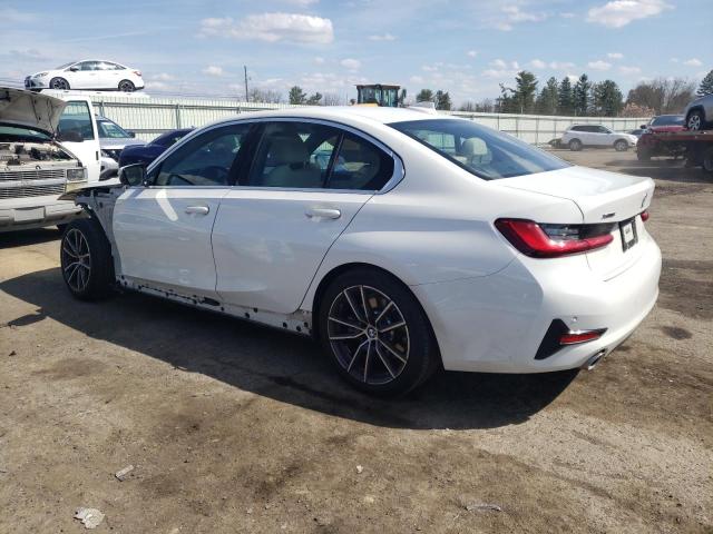 3MW5R7J07M8C14740 - 2021 BMW 330XI Biały zdjęcie 2