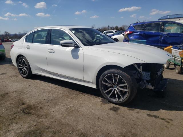 3MW5R7J07M8C14740 - 2021 BMW 330XI Biały zdjęcie 4
