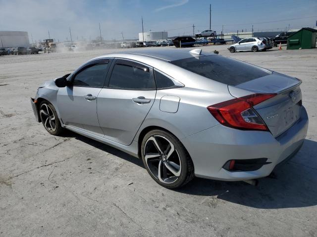 19XFC1F77GE009212 - 2016 HONDA CIVIC EXL SILVER photo 2