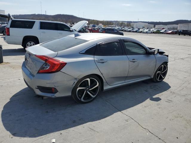 19XFC1F77GE009212 - 2016 HONDA CIVIC EXL SILVER photo 3