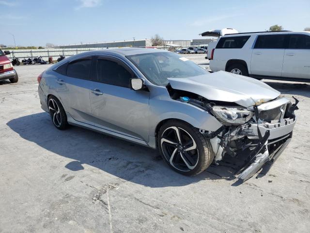 19XFC1F77GE009212 - 2016 HONDA CIVIC EXL SILVER photo 4