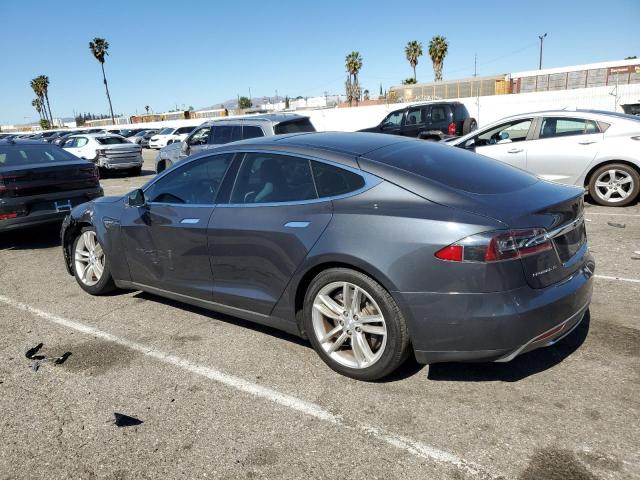 5YJSA1E11FF112944 - 2015 TESLA MODEL S CHARCOAL photo 2